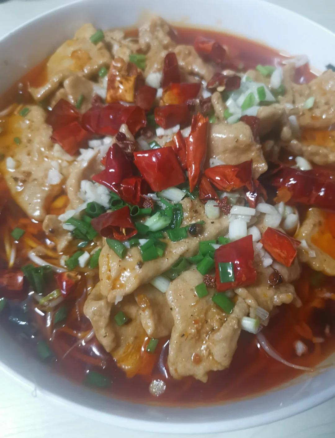水煮肉片的家常做法步骤