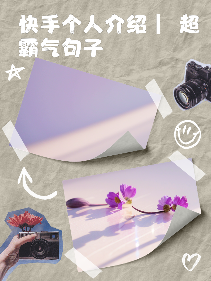 快手个人介绍大全好句子