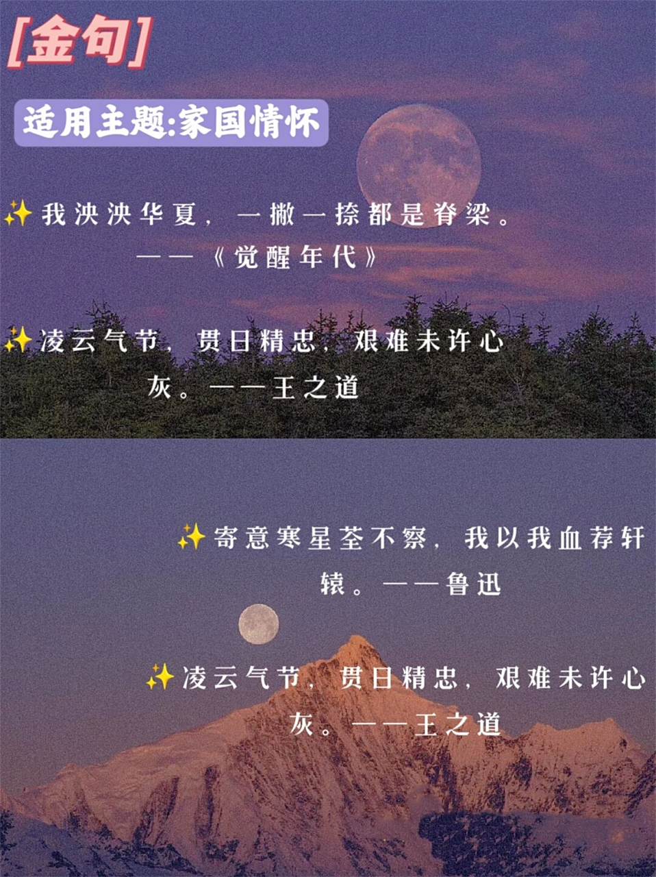寄意寒星荃不察我以我血荐轩辕意思简述