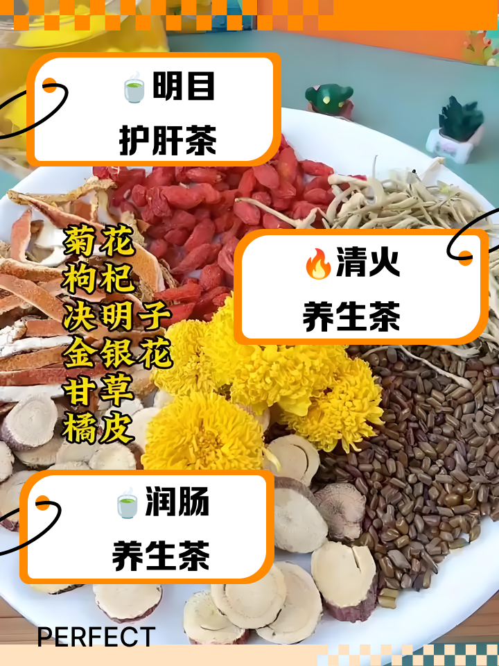金银花枸杞决明子茶的功效与作用