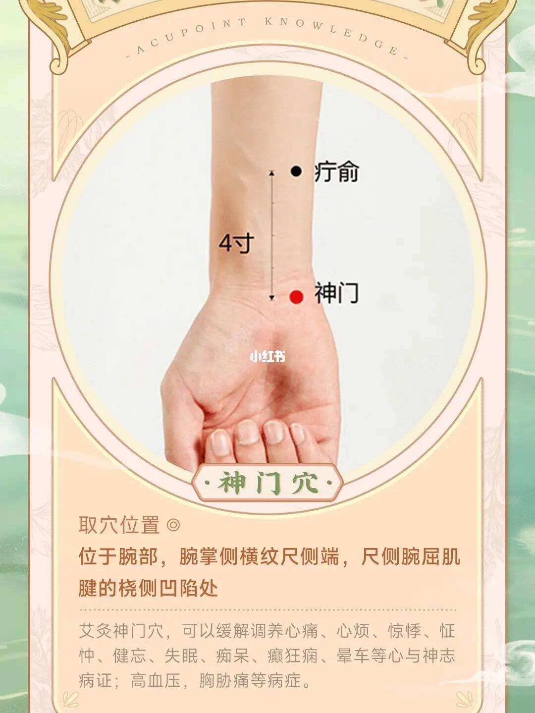 神门的准确位置在哪里？
