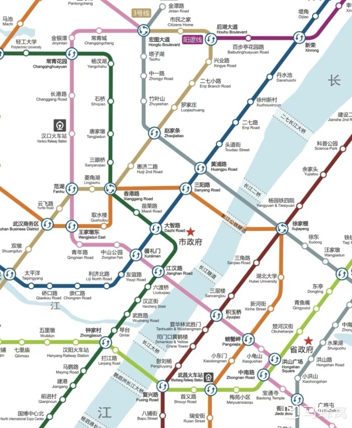 武汉天河机场到武昌火车站坐地铁怎么坐?