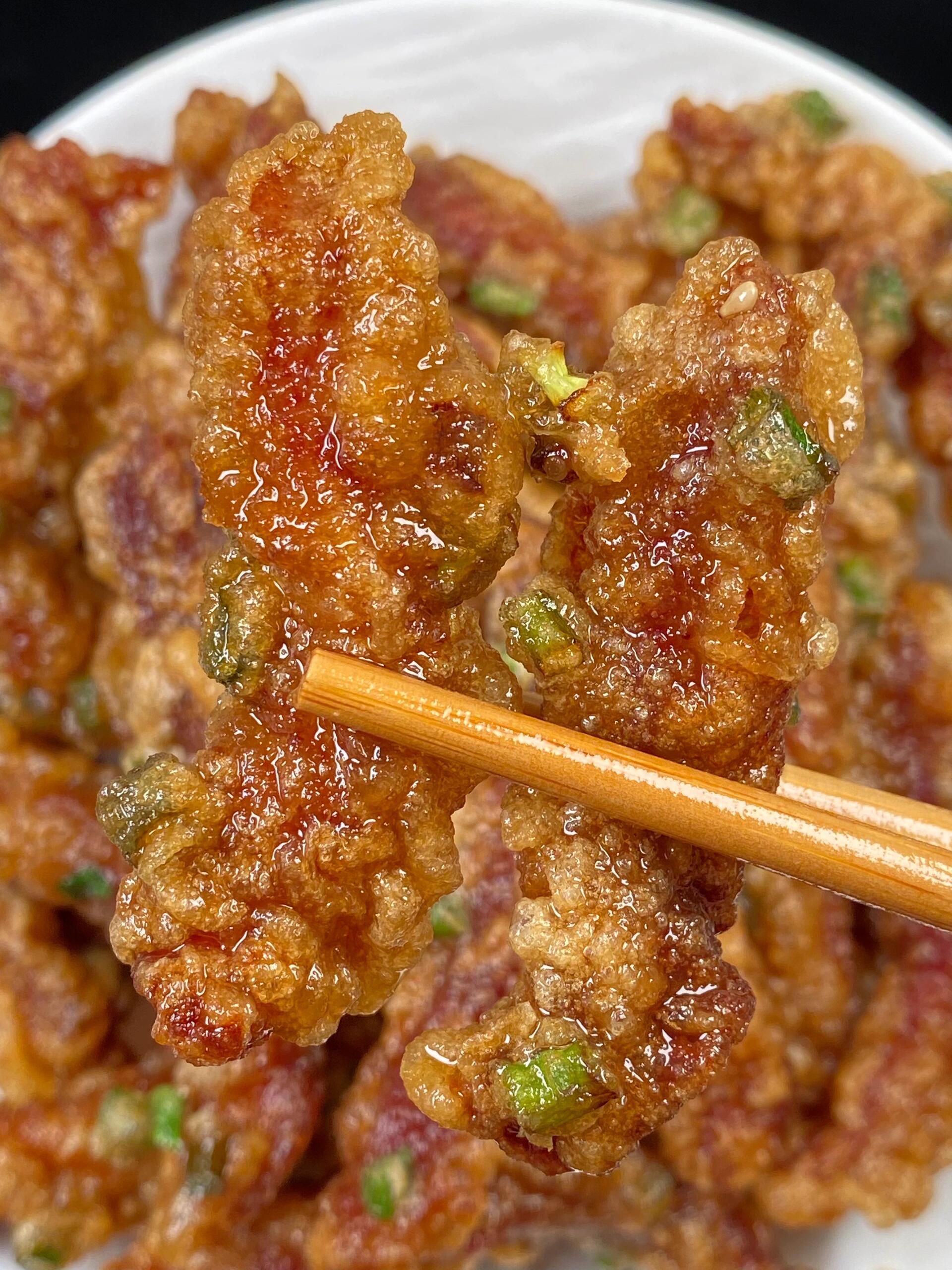 四川风味美食炸酥肉做法分享